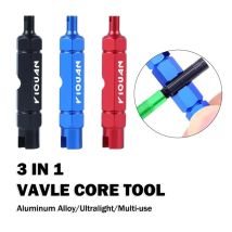 3-in-1 multifunktionales Fahrrad-Ventilkern-Entferner-Werkzeug, ultraleichter MTB-Schraubenschlüssel für Schrader und Presta-Ventil-Extender-Werkzeug