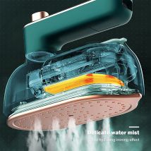 Miniplancha de vapor profesional portátil, máquina de planchado de ropa en seco y húmedo, plancha eléctrica de viaje para el hogar