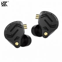 KZ ZS12 PRO X Hybrid Dynamic & Balanced Armature Technology IEM Earphone Upgrade HiFi Bass In Ear Headphone Tunning Wire Headset