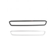 Carbon Fiber Car Center Control CD Panel Volume Button Frame Cover Trim ABS Sticker Auto For BMW 3 Series G20 G28 325i 330d 335