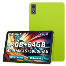 8.68Inch 2025 Android 15 Tablets Quad-core, 8GB RAM+64GB Storage 1TB Expand, 2MP+5MP Dual Camera, 5000mAh Large Capacity Battery