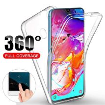 360-Grad-Ganzkörper-Handyhülle für Samsung Galaxy A70 A50 A40 A30 A20 A10 A50S A30S A31 A41 A51 A71 Silikon-PC-Hybrid-Cover Fundas