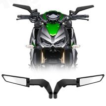 Motorcycle Side View Mirror For Kawasaki Z1000 Z900 Z800 Z750 Z650 Z400 Z300 Z250 Z125 Rearview Mirrors Kits Rotate Adjustable