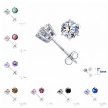 Rotonda d'avanguardia di Disegno Orecchini Con Perno Per La Bella Delle Ragazze Delle Donne Reale 925 Gioielli in Argento Sterling Bella Accessori Regali Articolo