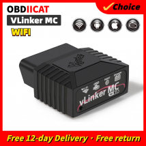 Vgate vlinker mc elm327 v5.0 bluetooth 5. 0 obd2 scanner wifi bimmer code forscan auto auto diagnose tools elm 2,2 v 4,0