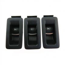 3Set Passenger Side Electric Window Glass Lock Switch Button Panel Frame for VW Golf Jetta CC Passat B6 1KD 959 855 1F0959527