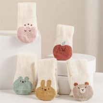 Herbst Winter Kinder Knie Hohe Socken Dicke Warme Korallen Fleece Baby Strümpfe Infant Jungen Mädchen Weiche Thermische Lange Socken 0-5Years