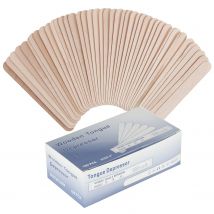 Disposable Wooden Waxing Wax Spatulas Hair Removal Stick Applicators Professional Facial Spa Tongue Depressor Tool