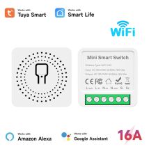 Tuya 16A MINI Wifi Schalter DIY 2-weg Fernbedienung Timer Relais Automatisierung Für Smart Leben Arbeit Mit Alexa google Hause