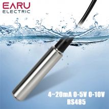 Sensore di livello 4-20Ma 0-5V 0-10V Uscita RS485 Trasmettitore di livello del liquido Sensore di livello dell'acqua Sonda Rivelatore Controller Interruttore a galleggiante