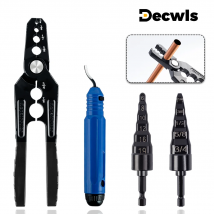 Professionelle manuelle Rundzange für Kupferrohre, Haushalts-Reparaturzange für flache Rohre (1/4 Zoll, 3/8 Zoll, 1/2 Zoll,5/8 Zoll, 3/4 Zoll, 7/8 Zoll), Reparaturwerkzeuge für Metallrohre,optionaler