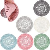 1Pcs Silikon Ablauf Sieb Haushalt Dusche Boden Filter Waschbecken Siebe Haar Catcher Für Küche Bad Zubehör