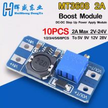 1-10PCS MT3608 Boost Module DC-DC Step Up Converter Booster Power Supply Module Board 2A Max 2V-24V