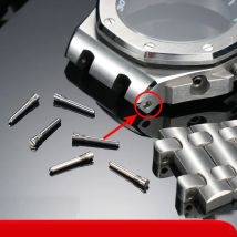 Für AP Royal Oak Offshore Watch 15710 Armbandstangenohren Schraubenstange 42 mm Zifferblatt Verbindungsstange 26 mm 28 mm