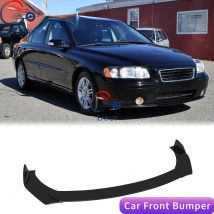LAICY Für VOL VO S60 2000-2009 Auto Frontschürze Lippe Kinn Spoiler Splitter Körper Kit Schutz Deflektor Lippen Abdeckungen Carbon