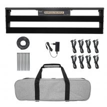 Scheda collezioni pedale effetti IRIN Scheda in lega di alimentazione pedale effetti portatili con custodia per il trasporto Parti di chitarra elettrica