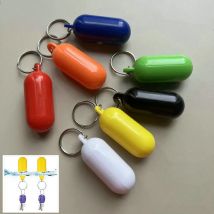 Portachiavi galleggiante in plastica galleggiante in acqua senza affondamento, pendente ovale cavo per piscine, spiagge e surf