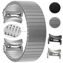 Per Samsung Galaxy Watch 6 Classic 43mm 47mm 40 44mm Cinturino elastico in acciaio inossidabile Quick Fit Uomo Donna Bracciale Cinturini in metallo