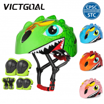 VICTGOAL Kask rowerowy dla dzieci Sport dla dzieci Bezpieczeństwo na rowerze Ochrona kolana Zestawy