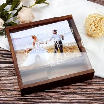 JASTER Album scatola di legno chiavette USB 3.0 128GB fotografia creativa regalo di nozze Memory