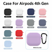 2024 Custodia per Apple Airpods 4 Cover Custodia protettiva in silicone morbido per Airpods 4a generazione Accessori per cuffie Bluetooth wireless