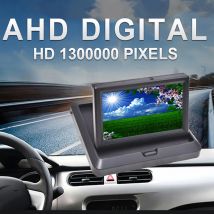 5 Zoll ahd Auto monitor 1920*1080p Foldabel ips High Definition für Grad Sternenlicht Nachtsicht Fahrzeug kamera Rückwärts