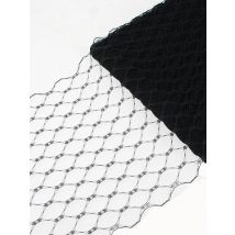 [IuBuFiGo] 9"(22cm) Birdcage Veils Netting Millinery Fascinator Bridal Veiling Fabric 5yard/lot