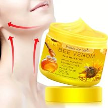 Bienengift-Nackencreme, feuchtigkeitsspendend, durchhängend, Verbesserung der feinen Linien, reduziert geschädigte Haut, reparierende Gesichtscreme, nährende Hautpflege