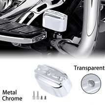 Haupt brems zylinder abdeckung aus Chrom-Aluminium für Harley 2015-2017 Heritage Softail Fatboy flstf