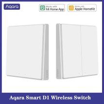 Original Aqara Smart Wireless Schalter Schlüssel D1 ZigBee Licht Taste Fernbedienung Aqara Schalter Unterstützung Mi Home HomeKit App