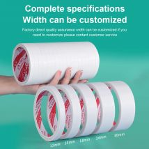 Ordinary Double-Sided Tape Strong Adhesive Ultra-Thin Hand Tearable Office And Student Stationery Supplies Decorative Items