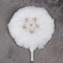 1 Stück Hochzeitsfeder Liebe Fotografie Prop Braut Blume schöner Hochzeitsfächer