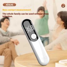 AIQUE Stirn-Digitalthermometer, LED, berührungslos, Infrarot, medizinisches Thermometer, Körpertemperatur, Fieber für Babys und Erwachsene