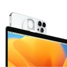 Continuity Camera Mount for MacBook Laptops/iPhone 12, 13 &14, Compatible with Magsafe, iPhone Webcam Mount, Desk View Avaliable
