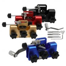 Kettensägenschärfer für die Holzbearbeitung mit 3 Schleifköpfen, manuelles Kettensägen-Kettenschärfen von Kettensägen und Reparaturwerkzeugen für elektrische Sägen