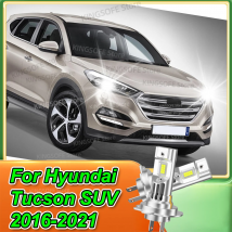 LED Headlight Bulbs High Power Auto Lights Turbo Lamps with Fan For Hyundai Tucson SUV 2016 2017 2018 2019 2020 2021
