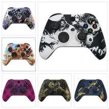 eXtremeRate Replacement Soft Touch Front Housing Shell Cover Faceplate for Xbox Series X/S (Xbox Core) Controller Multi-patterns