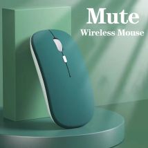 Stille Bluetooth-kompatibel Maus Computer Laptop Optische Maus Wireless für iPad Samsung Tablet Universal Mäuse Geräuschlos