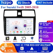 Carplay 4G 2 Din Android 13 Lettore multimediale per auto per Suzuki Swift 2005-2010 Navigazione GPS
