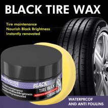 1 Stück 100 g Auto-Kunststoff-Rückgewinnungsmittel, Rücken an Schwarz, Glanz, Auto-Reinigungsprodukte, Kunststoff-Leder-Rückgewinnungsmittel, Auto-Polier- und Reparaturbeschichtung, Poliermittel,