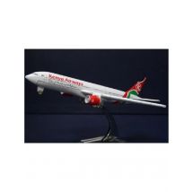 Size1:400  plane model B777 Kenya route aircraft B777 Metal simulation airplane model for kid toys Christmas gift