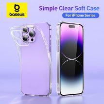Etui Baseus Clear TPU na iPhone'a 17 16 15 14 13 12 11 Pro Max Plus Air Soft Transparent Phone Cover Miękkie, cienkie etui ochronne