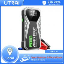 UTRAI-arrancador de batería de coche supercondensador, batería súper segura, carga rápida, 1000A, portátil, dispositivo de arranque de refuerzo de emergencia