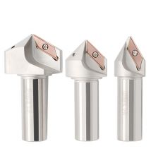 ECC17005R ECC31005R 30 45 60 Degree Chamfering Milling Tool ECC Long Edge Chamfering Cutter Carbide Insert XCET170402 XCET310404