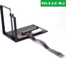 F43SG M.2 NVMe Key M auf PCI-E 5.0 X16 eGPU-Adapterkabel für Notebook ITX/STX Grafikkarte extern auf M.2 NVMe GPU Dock Laptop