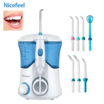 Zähne Whitenin 600ml Wasser Dental Flosser Oral Multifunktionale Irrigator Dental Care Kit Zähne Reiniger Wasser Pick mit 7 Düsen