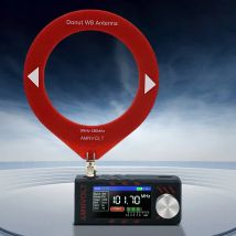 SI4732 0.5-108 mhz LSB USB AM FM FM/AM Radio Schermo IPS da 1,9 pollici Mini radio tascabile con antenna Ricevitore radio per tutte le bande