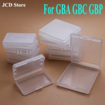 Custodia per cartucce di gioco trasparente da 5 pezzi per Gameboy Advance GBA GBC GBP Custodia in plastica antipolvere per Nintend Gameboy Color Pocket