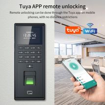 Tuya App Wifi Zugangskontrolle Anwesenheitsmaschine Fingerabdruckerkennung Passworterkennung U-Disk Zeitaufzeichnungen Export