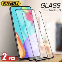 NNBILI 2 SZTUKI Pełne Zabezpieczenie Ekranu Szkło Hartowane Do Samsung Galaxy A55 A54 A53 A52 A52S A35 A25 A15 A13 A32 33 4G 5G Folia Ochronna Szkło Hartowane